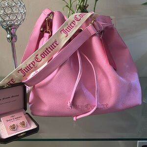 Juicy couture shoulder bag with earrings NWT Bundle